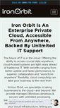 Mobile Screenshot of ironorbit.com